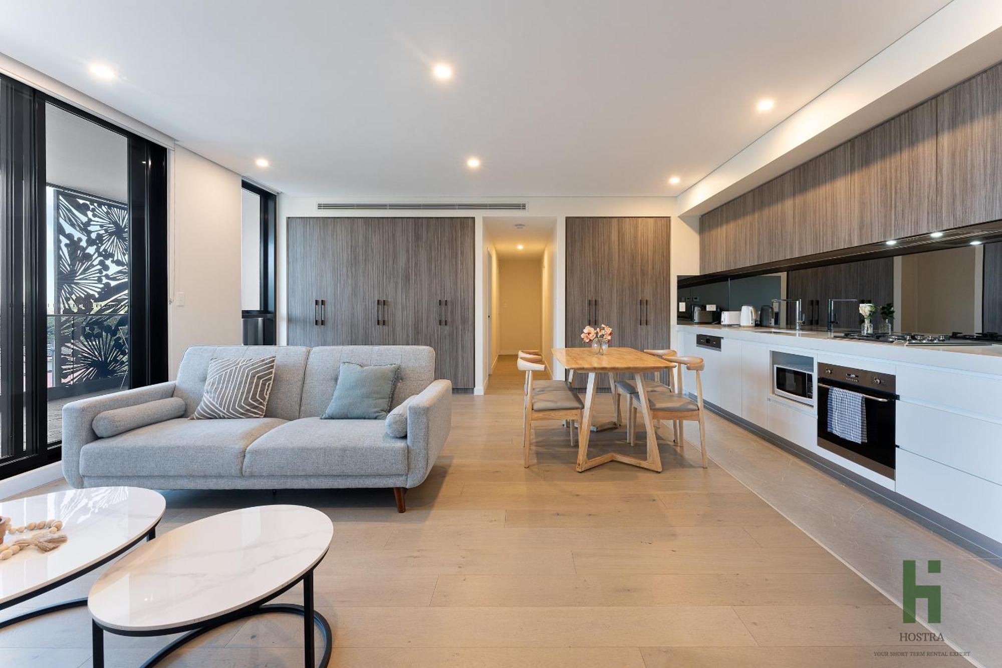Luxury 3 Bedroom Apartment In Ryde سيدني المظهر الخارجي الصورة